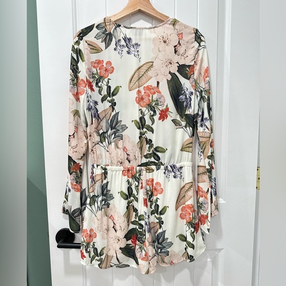 Show Me Your MuMu Floral Long-Sleeve Romper - Picture 5 of 7